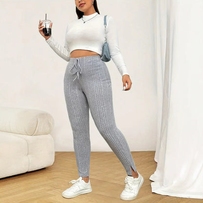 Pantalon de yoga moullant taille haute