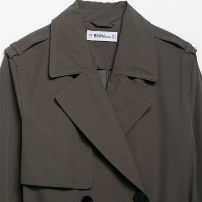 Double  Trench Coat