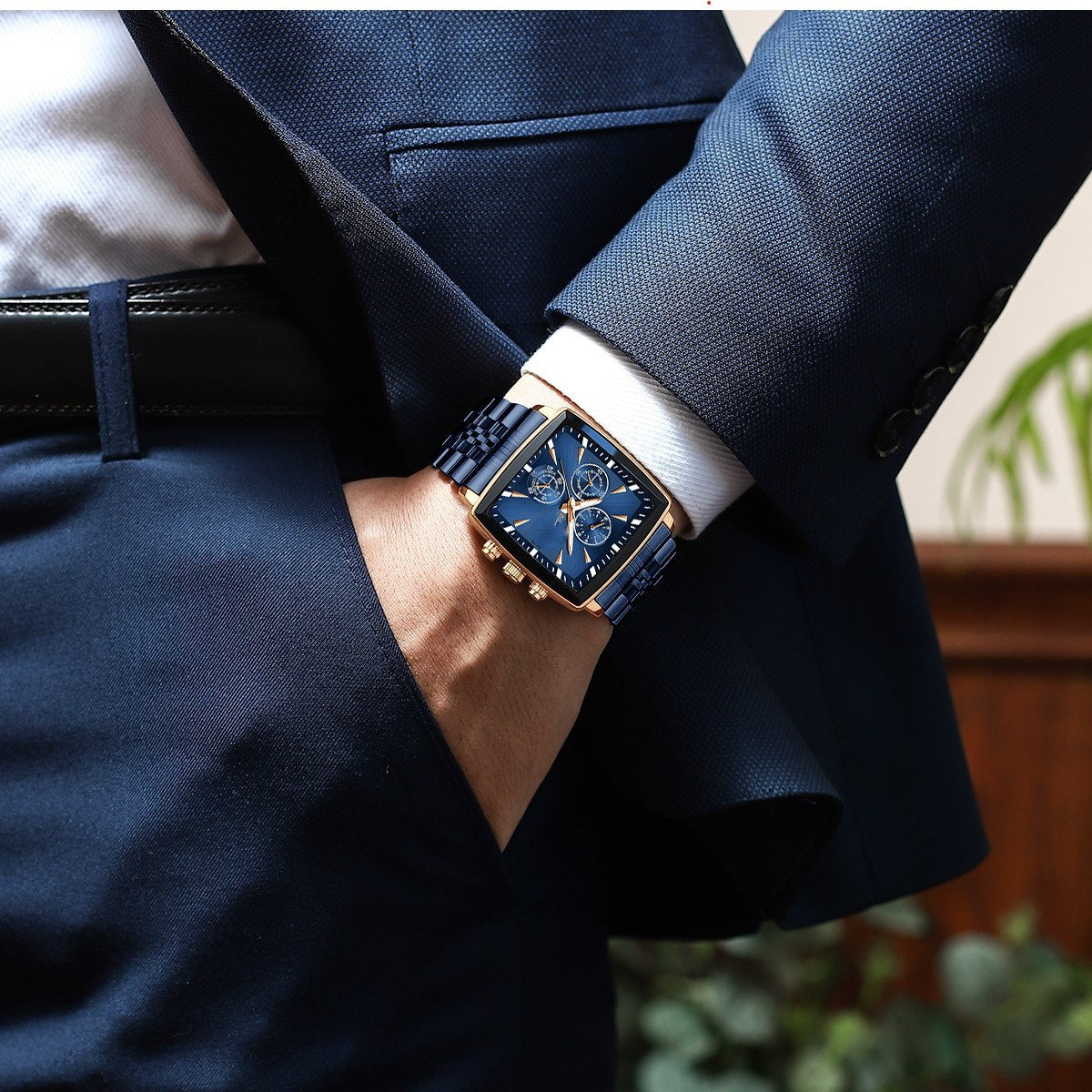 Héichwäerteg Smartwatch fir Hären