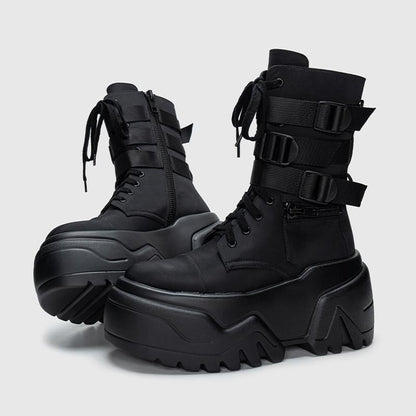 Super High Sohle 9cm Stiwwelen