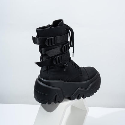 Super High Sohle 9cm Stiwwelen