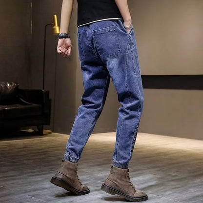 jeans court décontracté
