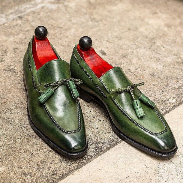 Chaussures verte