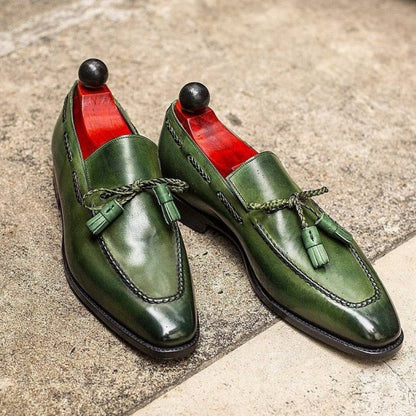 Chaussures verte