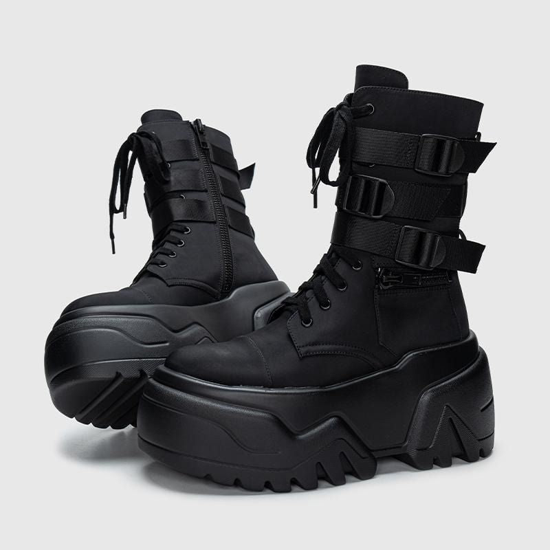 Super High Thick Sole 9cm Unisex Boots