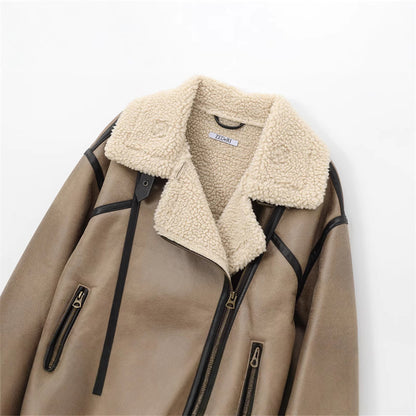 Moudeschëller Trim Double Jacket Mantel
