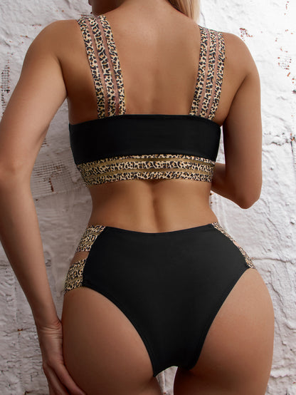 Maillot bain léopard