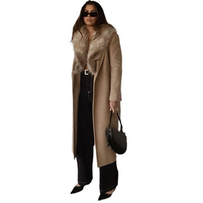 Fur  Long Coat