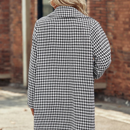 Elegant Suit Long  Hook Coat