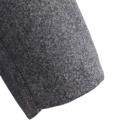 Gro Stréckjacket Fraen Loose Duebelbrüstege Kuerze Mantel
