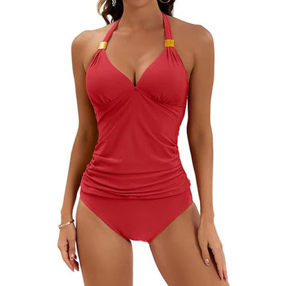 Bikini mat Réckenausschnëtt